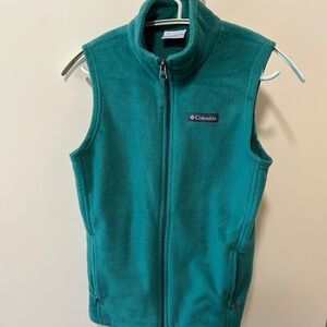 Columbia Kids Fleece Vest - Turquoise